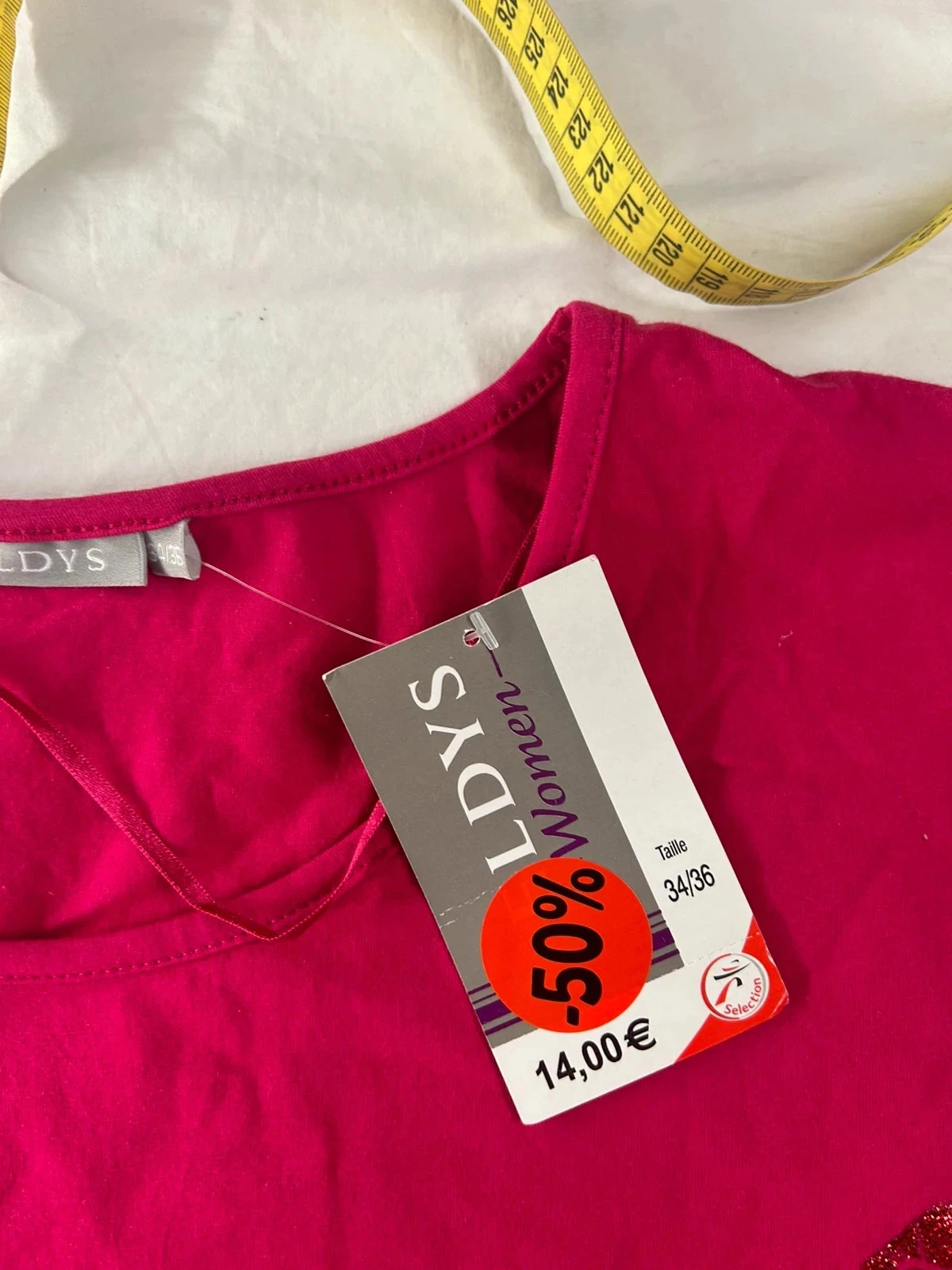 Eldys fuchsia pink t-shirt – photo 6